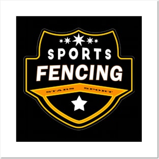 Sports Fencing Posters and Art